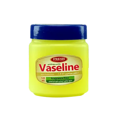وازلین حاوی ویتامین A و E بهداشتی 125 میلی لیتر فرش